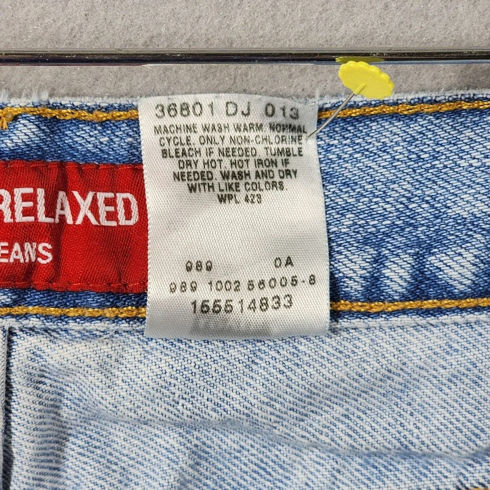 Vintage Levis 550 Relaxed Fit Tapered Leg‎ Mom Jeans Size 12 High Rise Denim 90s